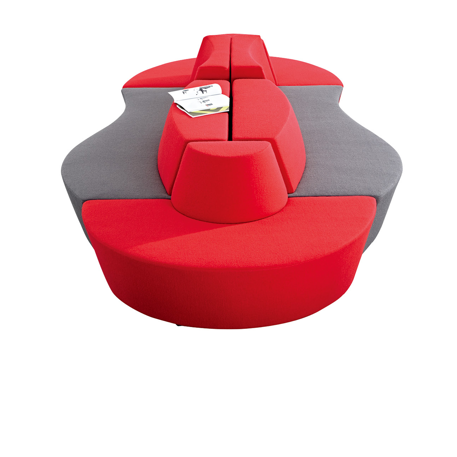 Simple and Fabric Modern Sofa SF280