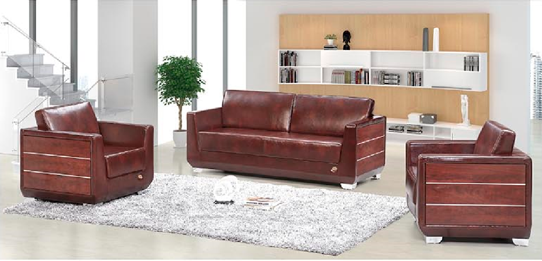 20157Newest office sofa furniture S569 1+1+3 set