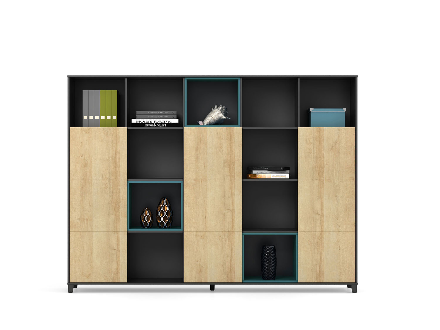 Modern style File cabinet / 5-door/ T-CB2404