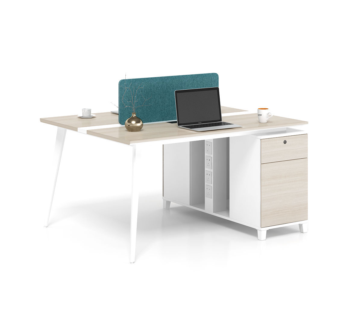2020 new design 2-person workstation K-WH1412W