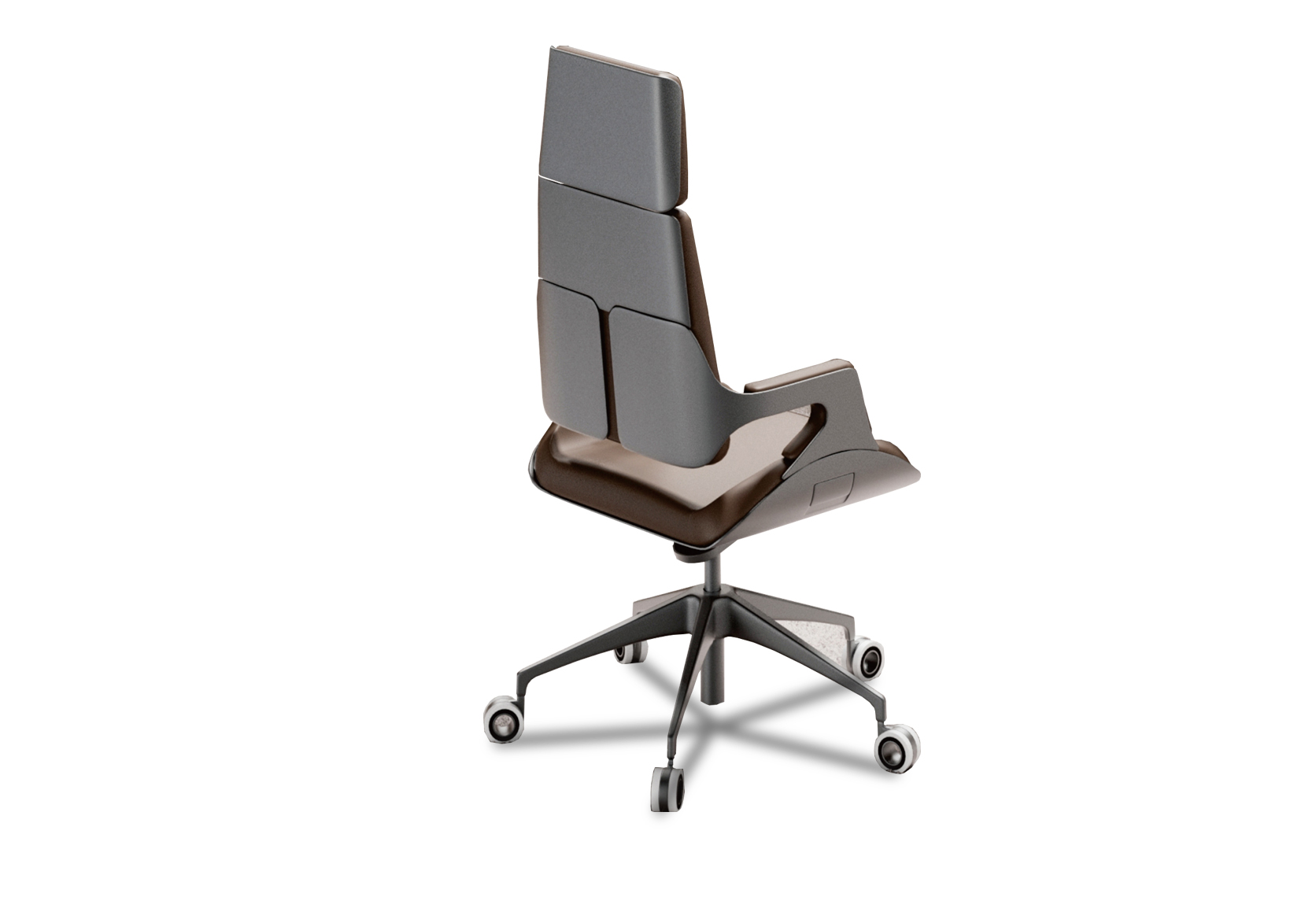 TESLA High Back Leather Chair