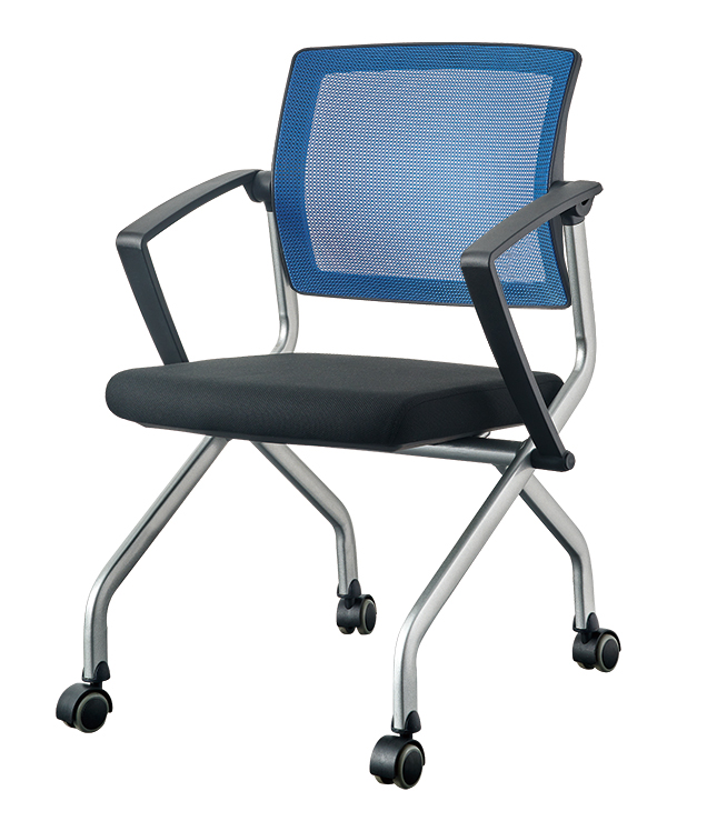 808B Training Chair with PU Casters