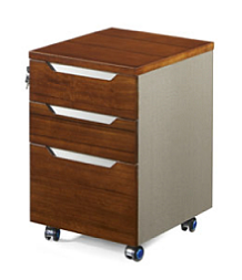 3 drawers unit 乌金木系列可移动小柜子